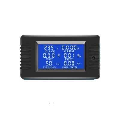 China PZEM-020 Single Phase 6in1 50Hz Digital Panel Amp Meter Frequency Meter PZEM-020 Intelligent AC Ammeter for sale