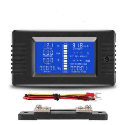 China Peacefair PZEM-015 0-200V 50A Battery Charge Discharge Capacity Tester Impedance Battery Tester 0-1000AH for sale