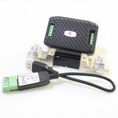 China Peacefair PZEM-017 Cable Car Voltmeter DC Amp Meter RS485 Modbus PZEM-017 300V 300A Shunt+USB for sale