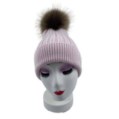 China breathable & Waterproof popular striped KnittedHat with pom pom beanie hat maker custom knit hats spandex for sale