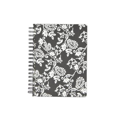 China Recycled Kraft Spiral Spiral Notebook With Pen , Spiral Notebook Hardcover Book for sale