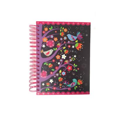 China With Paper Pocket for Bills and Custom Printing Vouchers Pocket Planner Custom Planner Spiral for sale