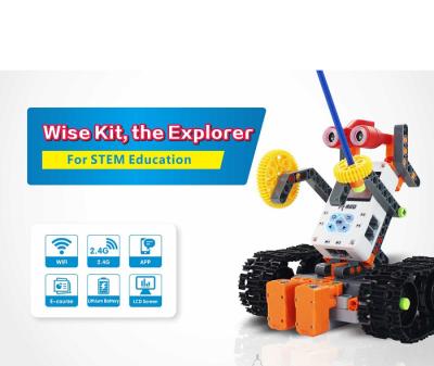 China DIY TOY JOINMAX Original Factory Stem Plastic Programmable Electronic Robot WiseKit 1609 for sale