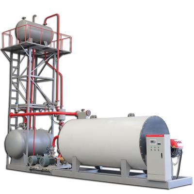 China 2021 Hot Sale 2T Horizontal Small Oil Industrial Horizontal Thermal Boiler for sale