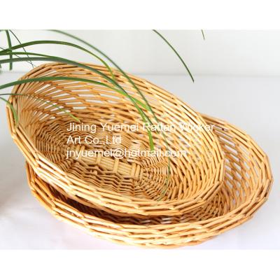 China wicker storage basket wicker fruit basket wicker bread basket willow fruit basket willow bread basket Christmas basket for sale