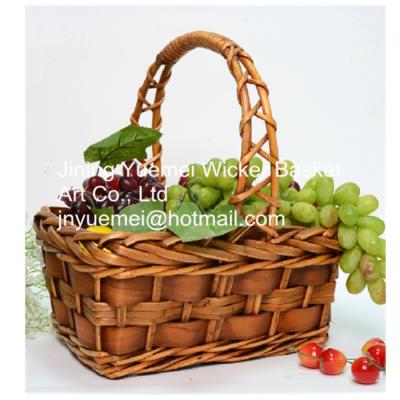 China 2016 wicker picnic basket wicker food basket with handle for sale