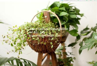 China wicker basket manufacturer wicker garden basket willow plant baskets for sale