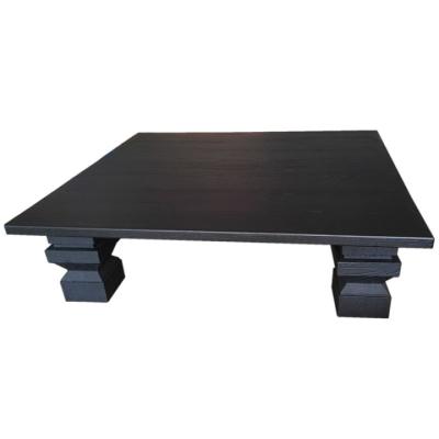 China Contemporary High Quality Wood Rectangle Shape Low Price Classic Coffee Table for sale