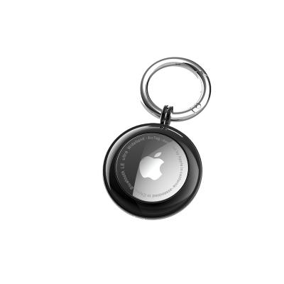 China Anti-fall Logo Customized Air Tag Case Cover Key Chain Ring Clip Holder For Apple Airtags Case For Airtag for sale