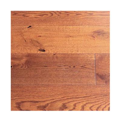 China Factory Price Traditional Wide Plank Eco - Friendly Scratch Resistant Engineered Solid Hardwood Flooring for sale