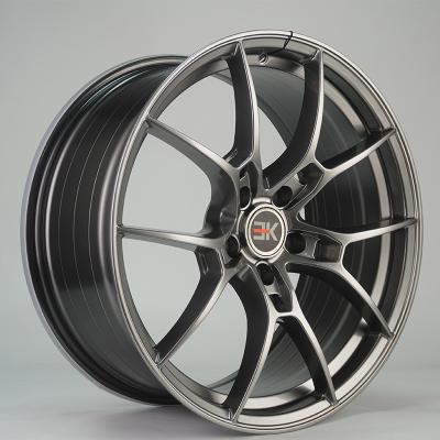 China Aluminum Alloy Made In China Factory Direct Sale 5X114.3 CB66.6 Bright Black Car Wheels 19 Inch Alloy Wheels for sale