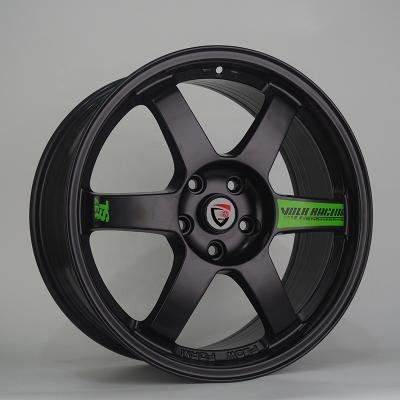 China Aluminum alloy suitable for car high quality hub PCD4X100 5X100 5X110 5X114.3 5X112 5X108 5X120 15-19 inch alloy wheels for sale