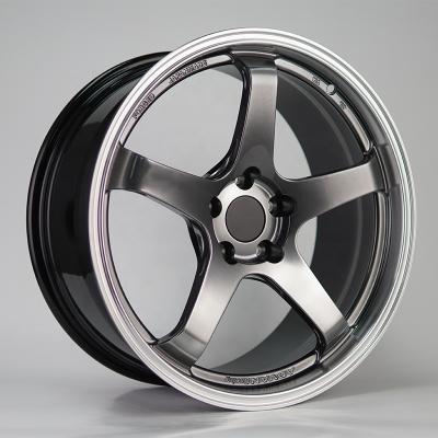 China High Quality Custom 6061-T6 Aluminum Alloy 19X8.5J 5X114.3 Custom 6061 Deep Gun Touring Car Forged Gray Aluminum Alloy Wheel for sale