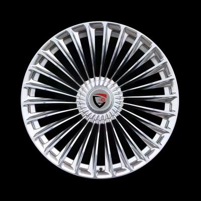 China Fine Aluminum Alloy Multi-Spoke Silver Plating 18 19 20 Inch Wheel Fits Mercedes-Benz w201 w202 w203 Forged Wheel for sale