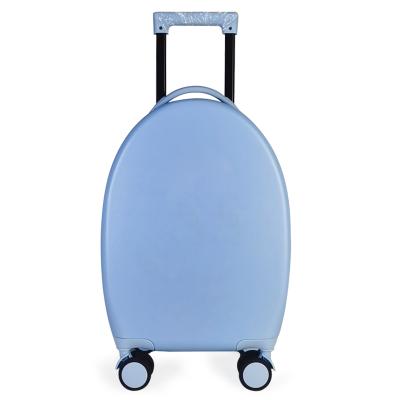 China Lovely Newly Rolling Kids Luggage Traveling School Bag With Wheels ABS PC Hard Shell Suitcase for sale