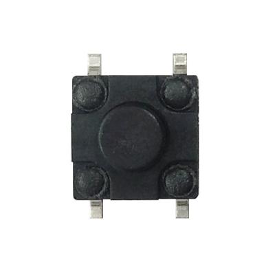 China 6.2mmx6.2mmx4.3mm SMD Waterproof Tact Switch TS900VM-043BR-R for sale