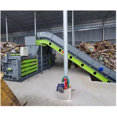 China Hay Baler Machine Horizontal Automatic Hay Baler Machine Hydraulic Cylinder for sale