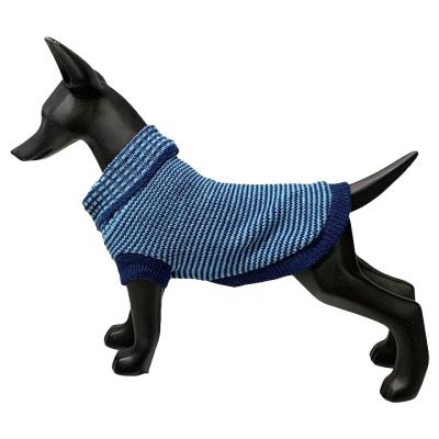 China Net Dog Cat Pet Cloth Clothing Sweater Clothing Coat Jacket Jumper Dress Viable Striped Wear for sale