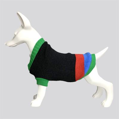 China Solid Round Neck Race Dog Cat Dog Pet Cloth Clothes Sweater Coat Jacket Jumper Dress Wear Viable for sale