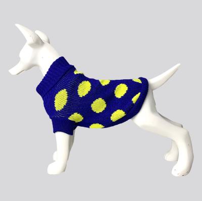 China Viable Round Neck Lightning Dog Cat Pet Cloth Clothes Sweater Coat Jacket Jumper Dress Use Cashmere Dog Sweaters for sale