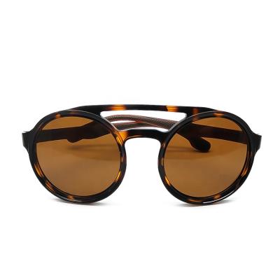 China Fashion Sunglasses TR90 Frame Polarized Round Lens Sunglasses for sale