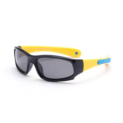 China Fashion Sunglasses With Band Kids Sunglasses Custom Logo Silicone Sun Logo for sale