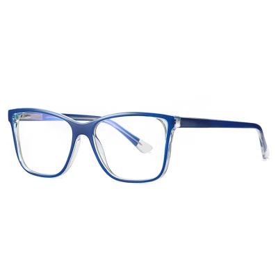 China For Custom Square Blue Light Blocking Glasses Reading Glasses TR90 Computer Glasses for sale