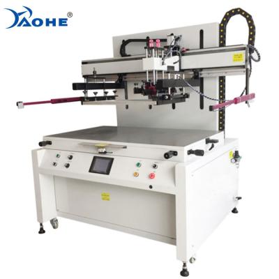 China Screen Printing Big Size Electric Mirror Panel Metal Utensils Glass Screen Printing Machine for sale