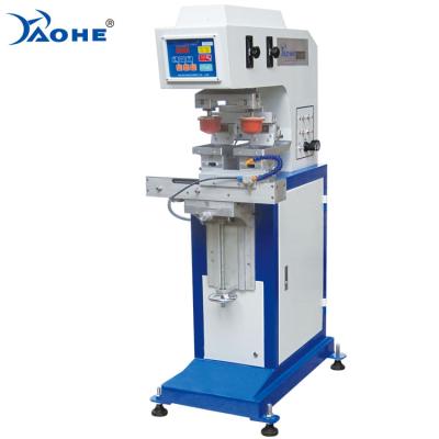 China 2 color hotels books sewer shredder pad printing machine for sale