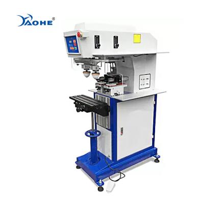 China Plastic Products 2 Color Pad Printer Led Bulb Printing Machine LOGO For Sale for sale