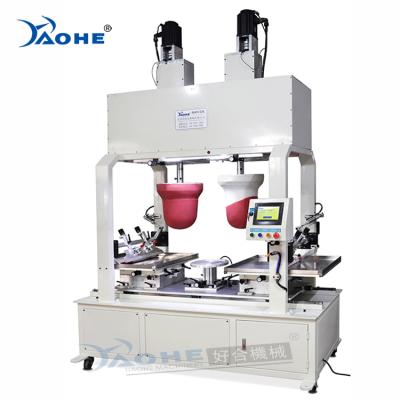 China Ceramic Bowl 2 Color Pad Ceramic Printing Machine For Bowl Plate Ceramic Deep Plate/Glass Ceramic Tableware Decals Pad Printers Machinery for sale