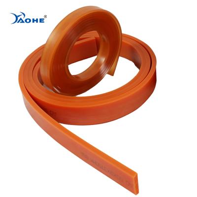 China Factory popular rubber bevel edge screen cutter scraper squeegee for silk screen printing for sale