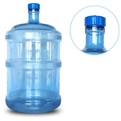 China Water Packaging Mineral Water 760g 5 Gallon PC Bucket With Thread Mouth for sale