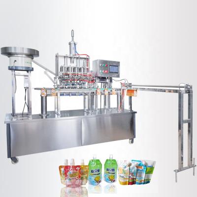 China Beverage Machine Small Business Spout Pouch Bag Juice Bag Making Machine Spout Pouch Filling Machine for sale