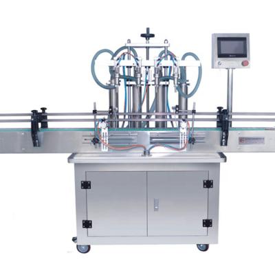 China Food Factory Filling Machine Automatic Liquid Linear Bottle Filling Machine for sale