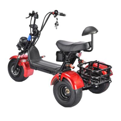 China High Quality 800W Passenger Tuk Passenger Scooters Electric 3 Wheel Tuk Tricycle Adult for sale