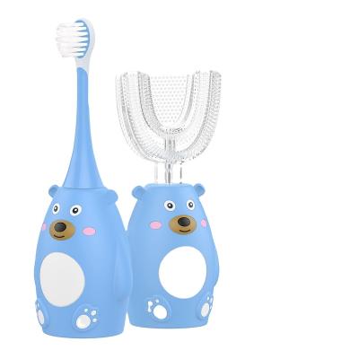 China Battery Operated Clear Children Care Plate Electric Toothbrush for sale