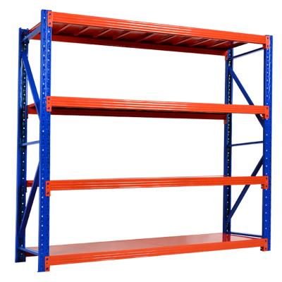 China Corrosion Protection Epoxy Powder Coated Galvanized Medium Duty Pallet Shelving for sale