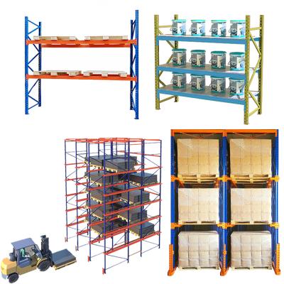 China Corrosion protection warehouse drive in pallet rack system push back fifo car toy er for stretching rack shelf shelves for sale