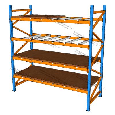 China Heavy Duty Corrosion Protection Best Price System Shelf Weight Racking Warehouse Heavy Duty Storage Wooden Shelf Rack for sale