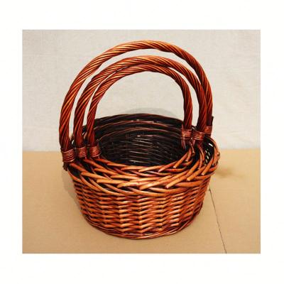 China China Sustainable Factory Cosmetic Flower Gift Hanging Basket for sale