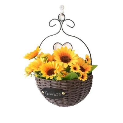 China Wholesale Handmade High Quality Flower Basket From Europe for sale