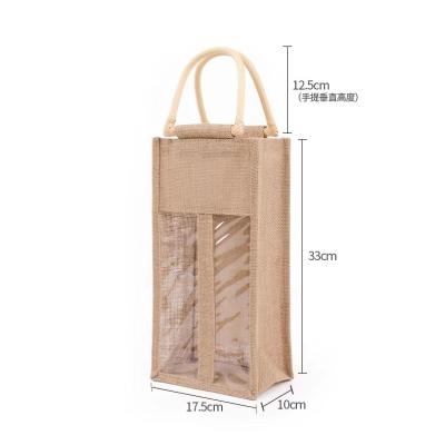 China Hot Selling Reusable Natural Non Woven Handled Shopping Canvas Cotton Tote Jute Bag Custom Logo Printed for sale