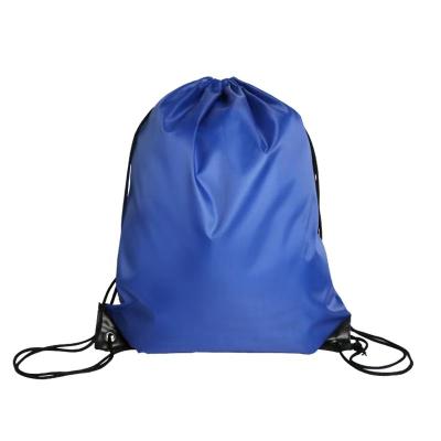 China Custom Promotional High Quality Waterproof 210D Polyester Drawstring Backpack, Sports Polyester Drawstring Bag for sale