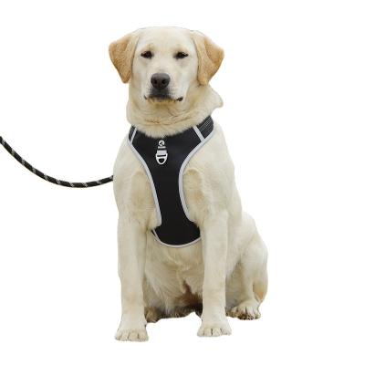 China Viable Hot Selling Adjustable Dog Harness Pet Vest Arms With Handle Safety Dog Chest Strap for sale