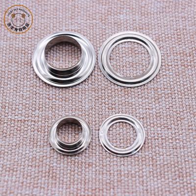 China Factory price environment friendly colorful wholesale plating supplies eyelets garment eyelets for bag for fabric grommet for flag curtain bag for sale