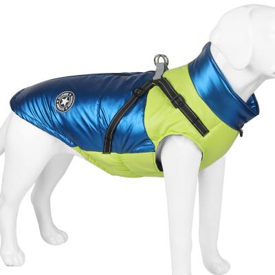 China Hot Selling Sustainable Large Dog Cotton-padded Jacket Accenting Dog Clothes Winter Dog Coats Warm Waterproof Windproof Cotton-padded for sale