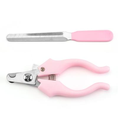 China Factory Stocked Wholesale 2 in 1 Cat Pet Dog Nail Clipper Quality Pet Nail Cutter and Trimmers for sale