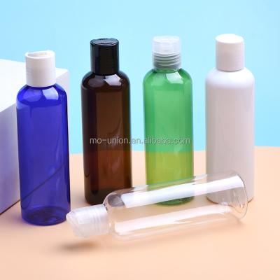 China 30ml 60ml 100ml 120ml 4oz PET Lotion 30ml 60ml 100ml 120ml 4oz Amber Blue Green Green Plastic Bottle Opaque Clear White Disc Cap Disc Cap Cosmetics Plastic Packing Lotion Bottle for sale