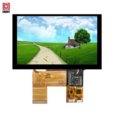 China ZYL 5 Inch Industrial LCD LED 800x480 IPS PCT Custom Panel TFT Monitors Display Capacitive Touch Screen 5 for sale